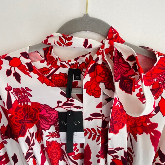 Top Shop Boutique Floral Dress Size 4  NWT - Picture 2 of 16